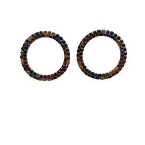Aretes Redondos Colores