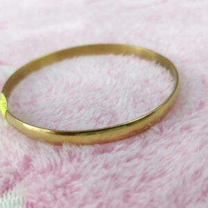 Brazalete Liso Dorado