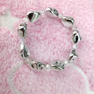 Pulsera Chuncky Plateada