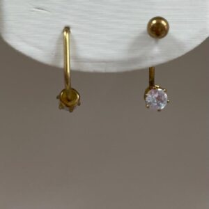 Arete Dorado Broquel