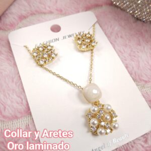 Juego De Collar Y Aretes