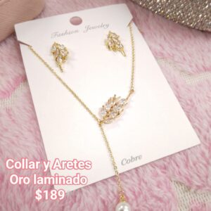 Juego De Collar Y Aretes