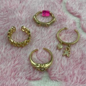 Set De Anillos Finos