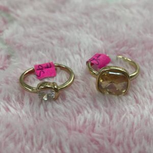 Dúo De Anillos Diamante