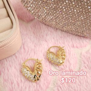 Aretes Forma Corazón