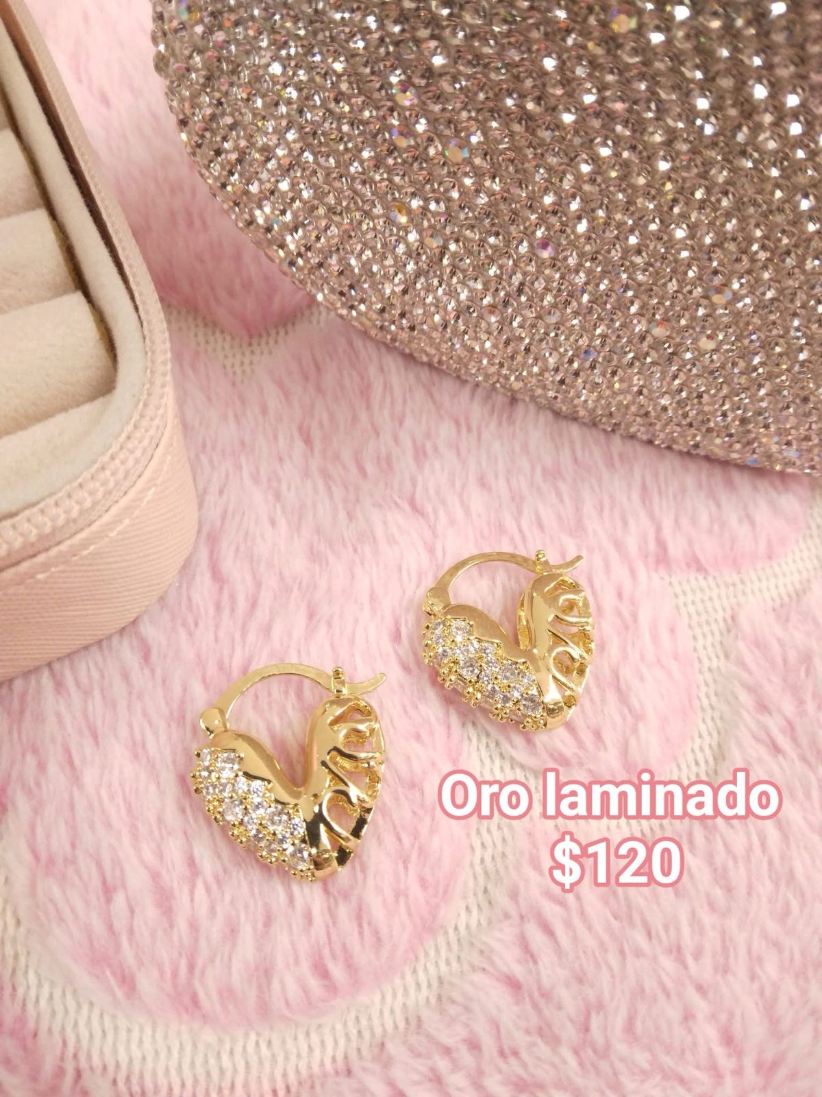 Aretes Forma Corazón
