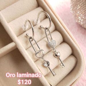 Aretes Dos Llaves