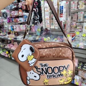 Bolsa Crossbody Snoopy Grande