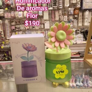 Humidificador De Aromas Diseño De Flor